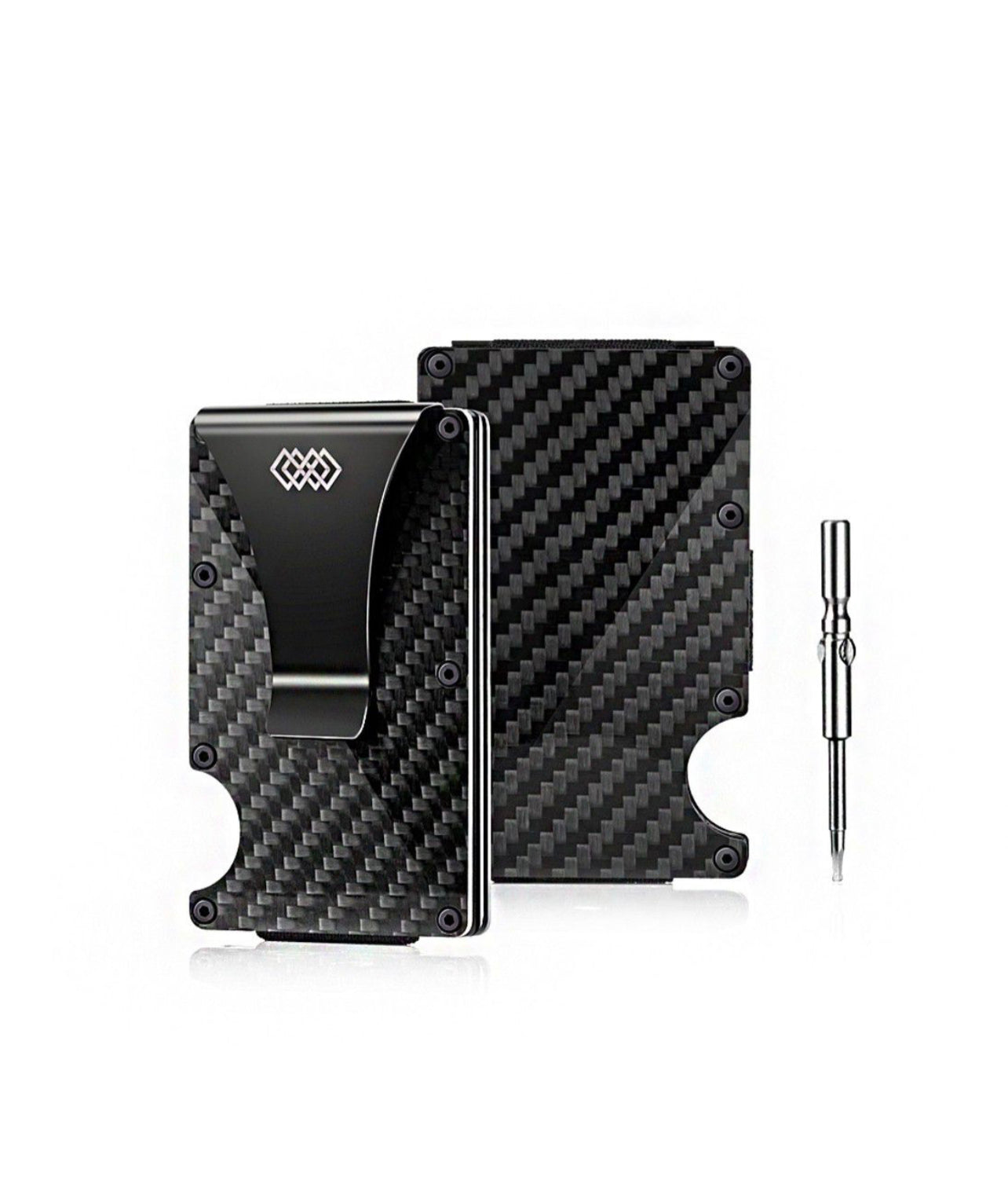 Weav Carbon Fiber Wallet with Clip