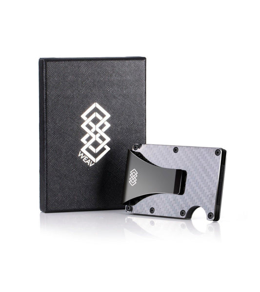 Weav Carbon Fiber Wallet with Clip