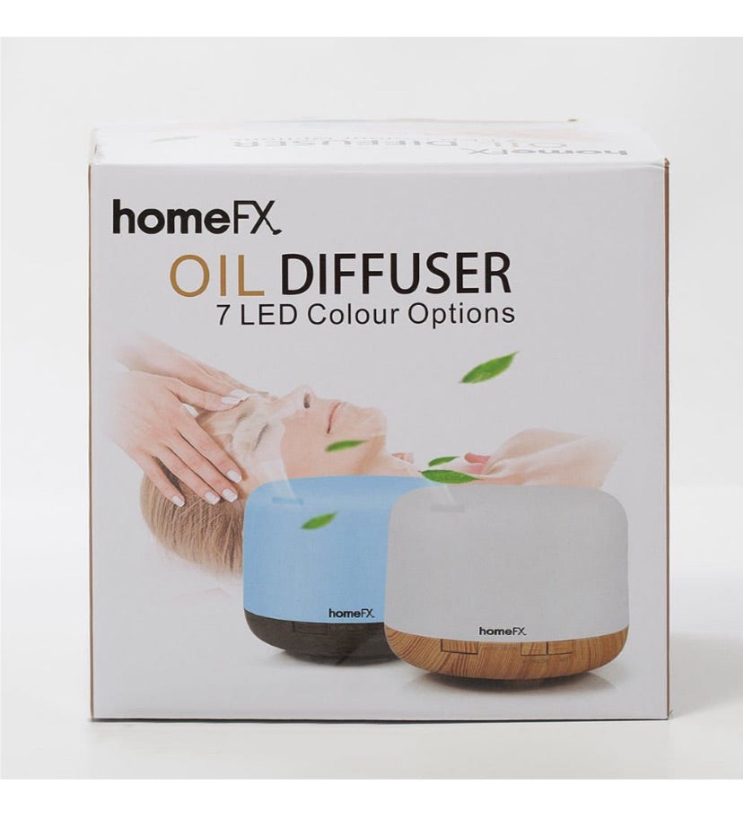 HomeFX Essential Oil Diffuser with 7 LED Colours