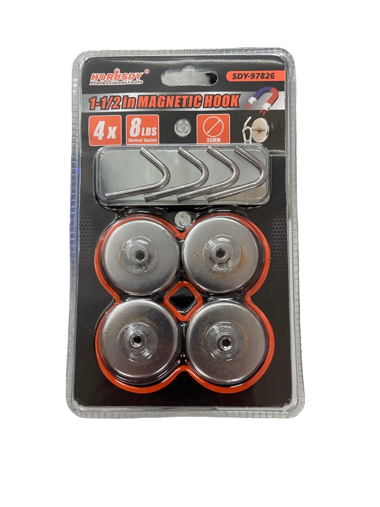 Magnet Hooks - 4Pc