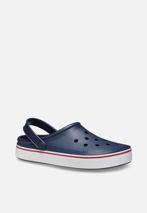 Crocs Off court clog slip on - navy - UK 7 M - UK9 W
