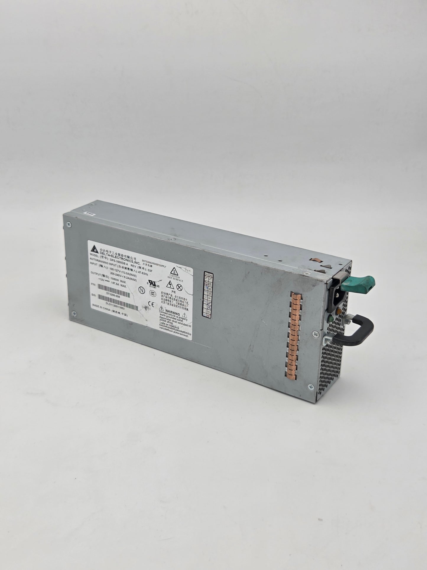 Delta Electronics 1050W Server Power Supply | Model DPS-1000DB A | High-Performance Enterprise PSU