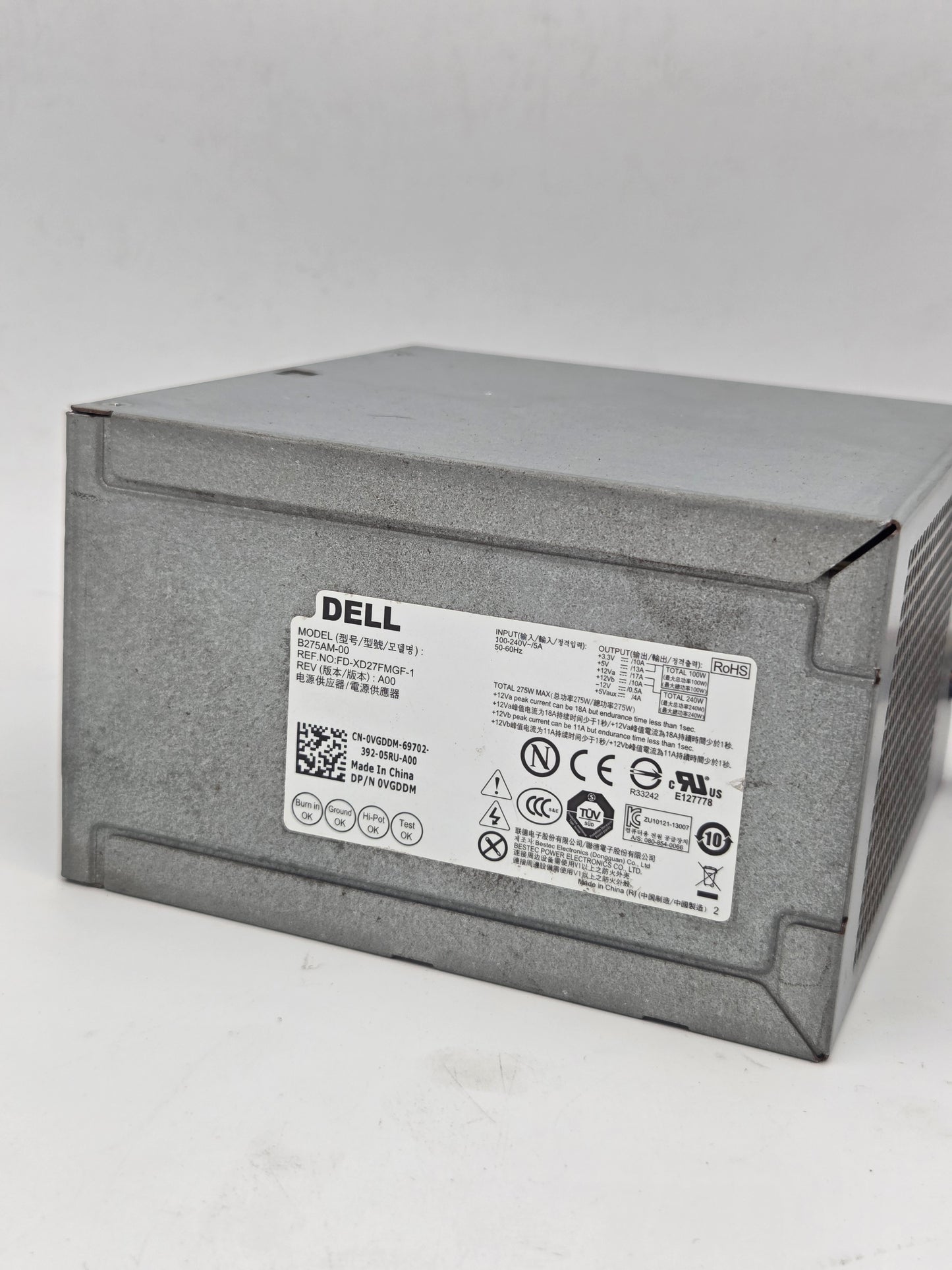 Genuine Dell 275W Power Supply Unit (PSU) | Model B275AM-00