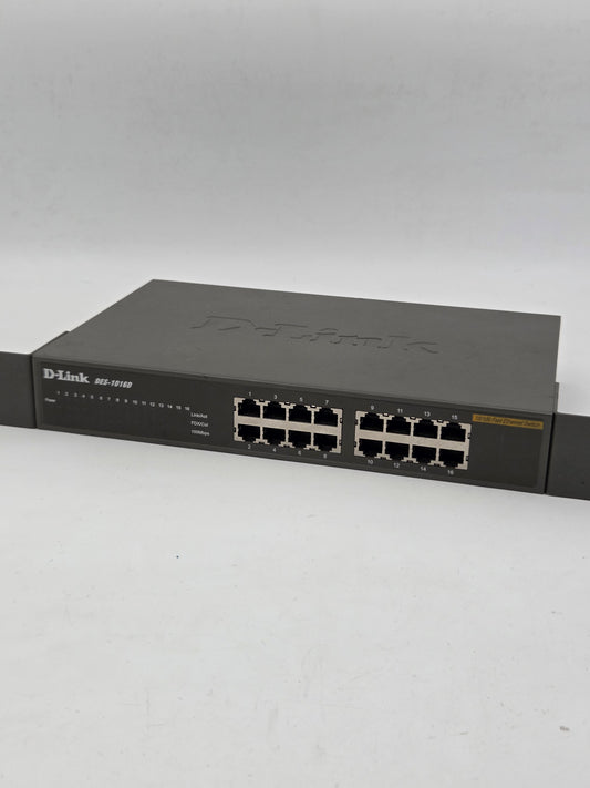 D-Link DES-1016D 16-Port 10/100 Fast Ethernet Switch