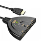3-Port HDMI Switch with Pigtail Cable 4K Ultra HD