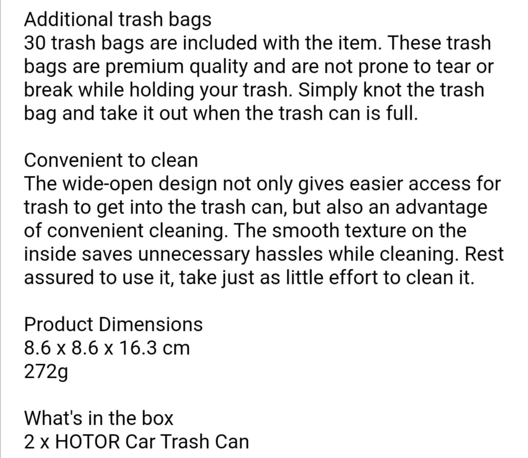 Car Trash Bin (2)