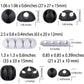 15pc Cable Clip Organizer