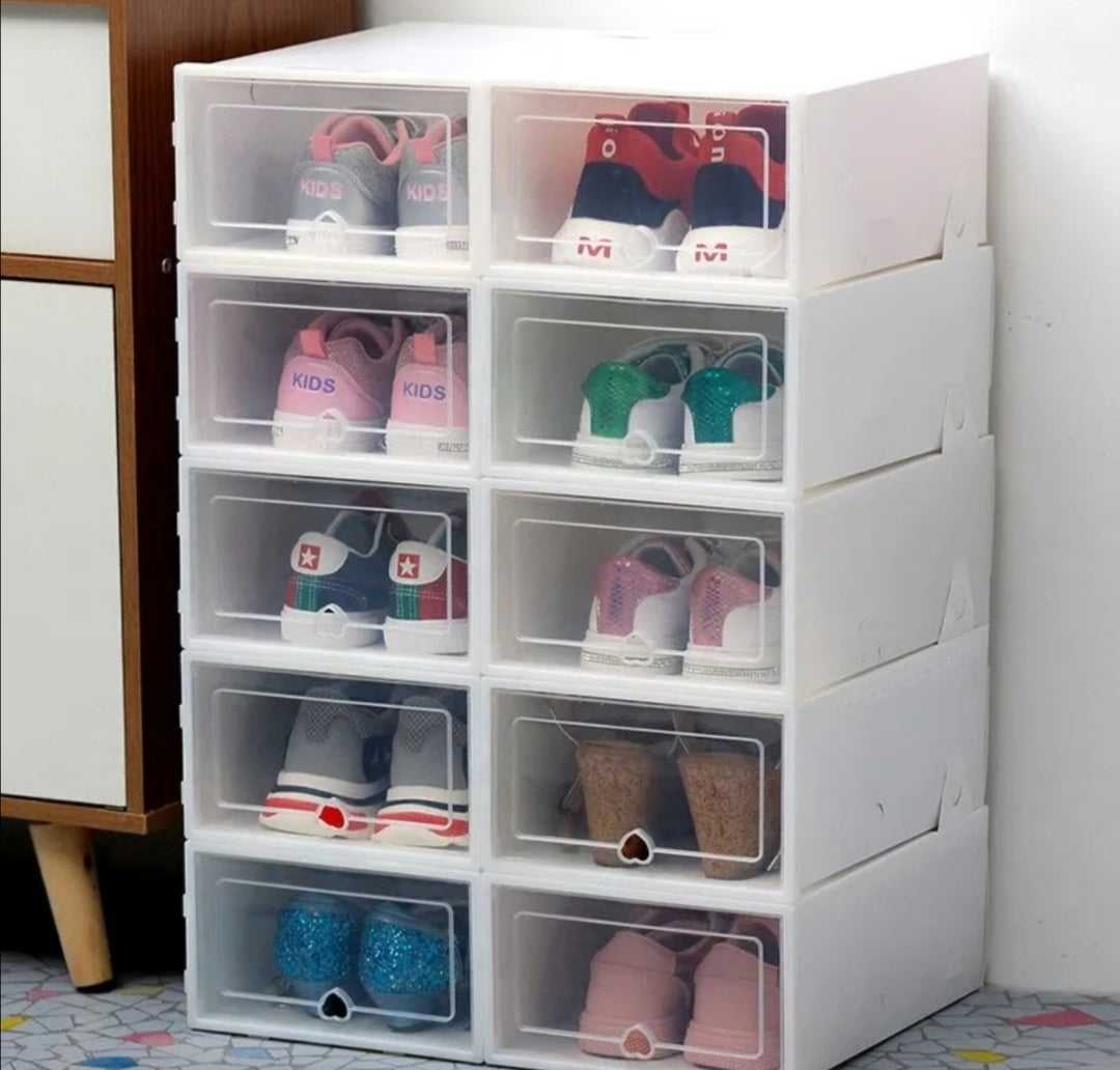 Shoe Storage Boxes (6 Piece )