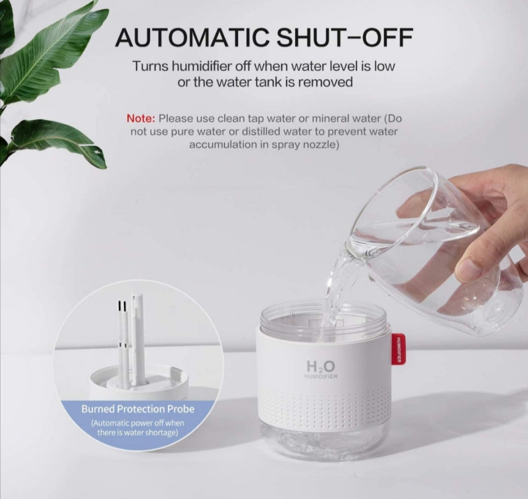 Mini USB Powererd Cold Mist Humidifier