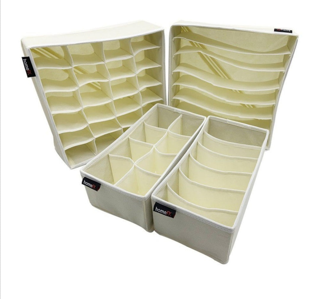 Underwear Drawer Organizer (Set of 4)