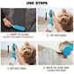 Pet Hair Remover With Self Cleaning Base