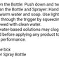 300ml Hair Spray Bottle