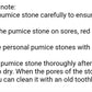 Natural Pumice Exfoliating Stone