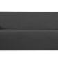 Durable black Couch Cover (145-190cm) offers stylish sofa protection and enhances your living space.