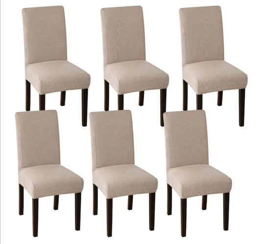 Fabric Chair Covers (Set Of 6)