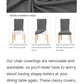 Fabric Chair Covers (Set Of 6)