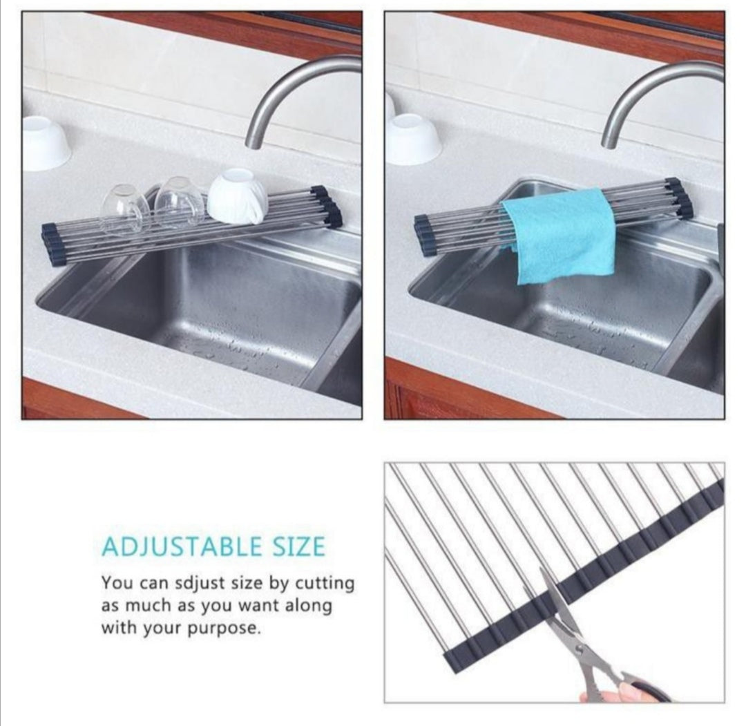 Roll-Up Dish Drying Rack