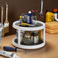 Non-Skid 2-Tier Pantry Cabinet Lazy Susan
