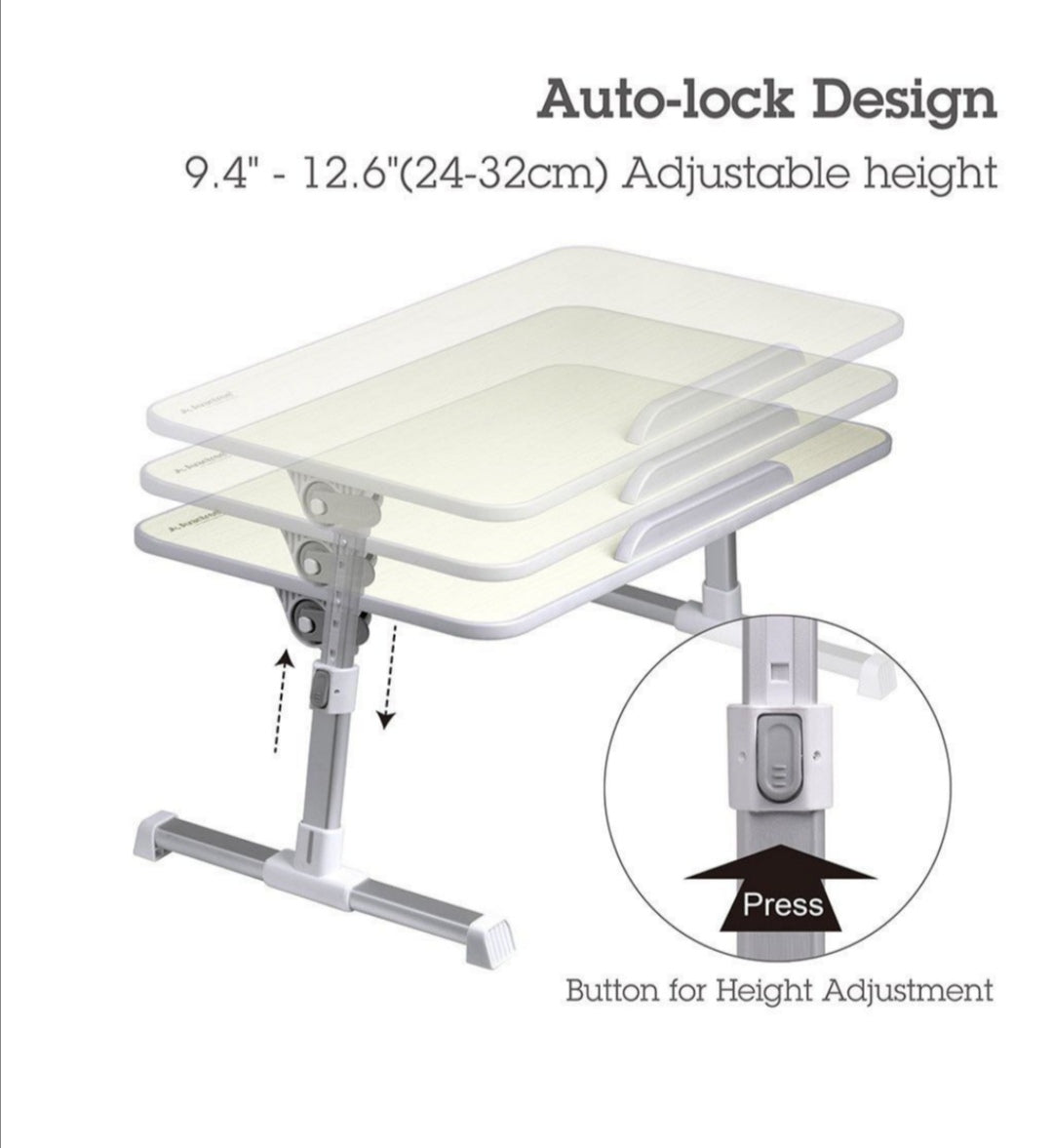 Avantree Adjustable Laptop Stand Without Cooling Fans