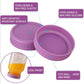 Reusable Leakproof Silicone Mason Jar Lids (Pack Of 18)