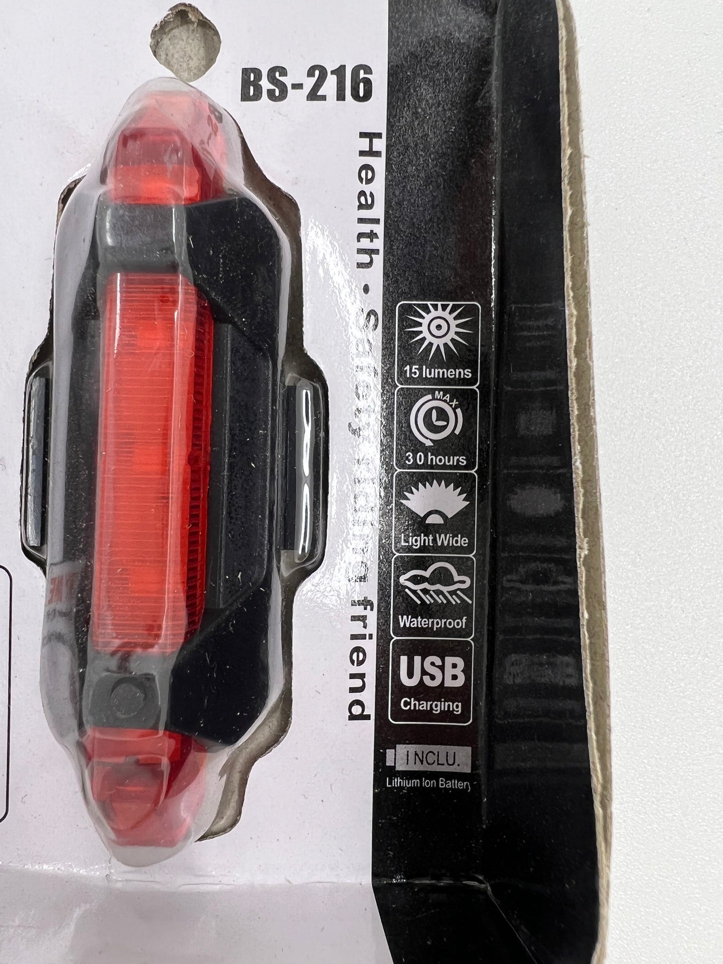 Rechargeable Bicycle Safety Light