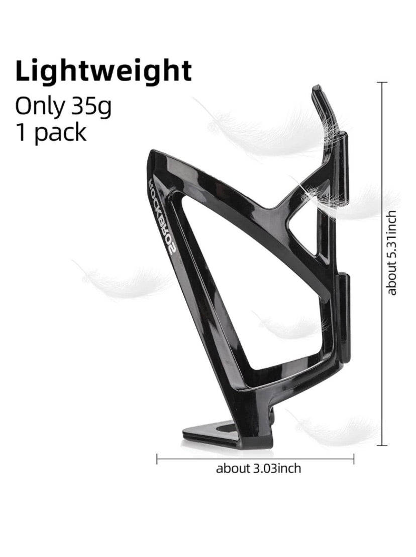 Rockbros Ultra-Light Bicycle Bottle Cages - Black