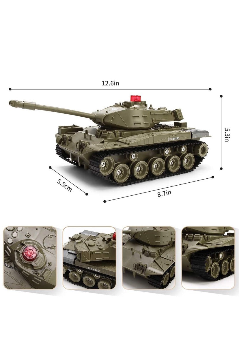 JJRC Q85 1:30 Remote Control RC Military Battle Tank