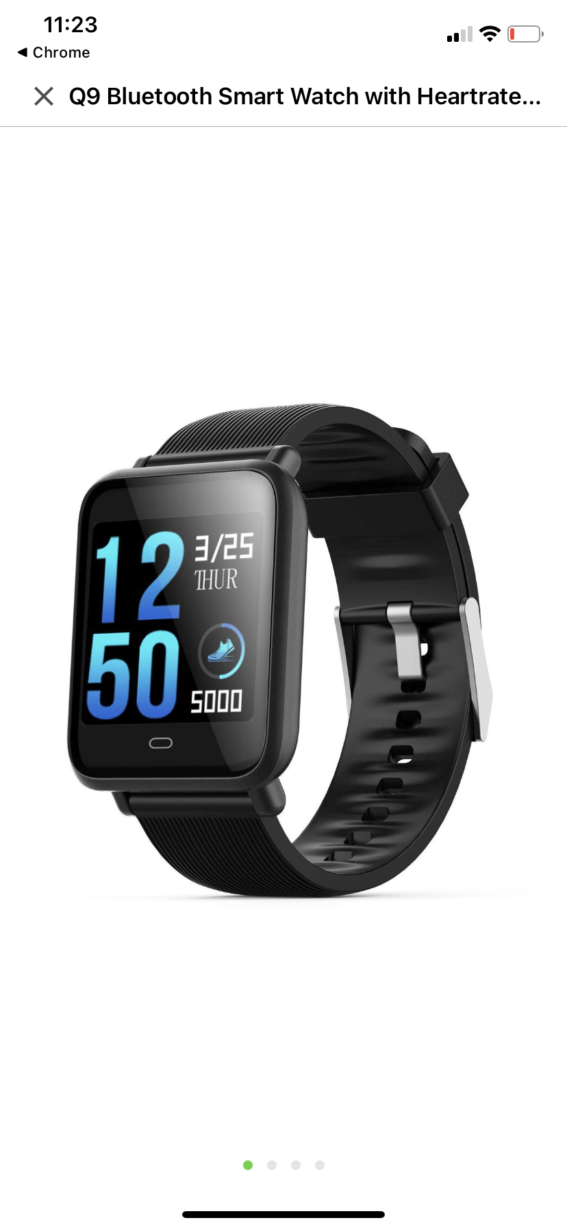 Q9 Bluetooth Smart Watch With heart Rate Monitor