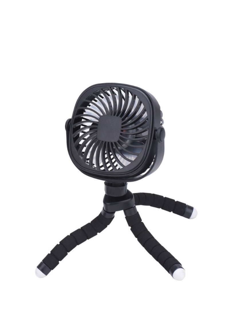 Playful Panda Portable Handheld Adjustable Tripod Stroller Fan