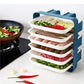 Maisonware 6 Layer Vegetable Food Tray Organiser Rack