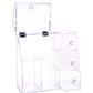 Makeup Brush Holder with Pink Pearls