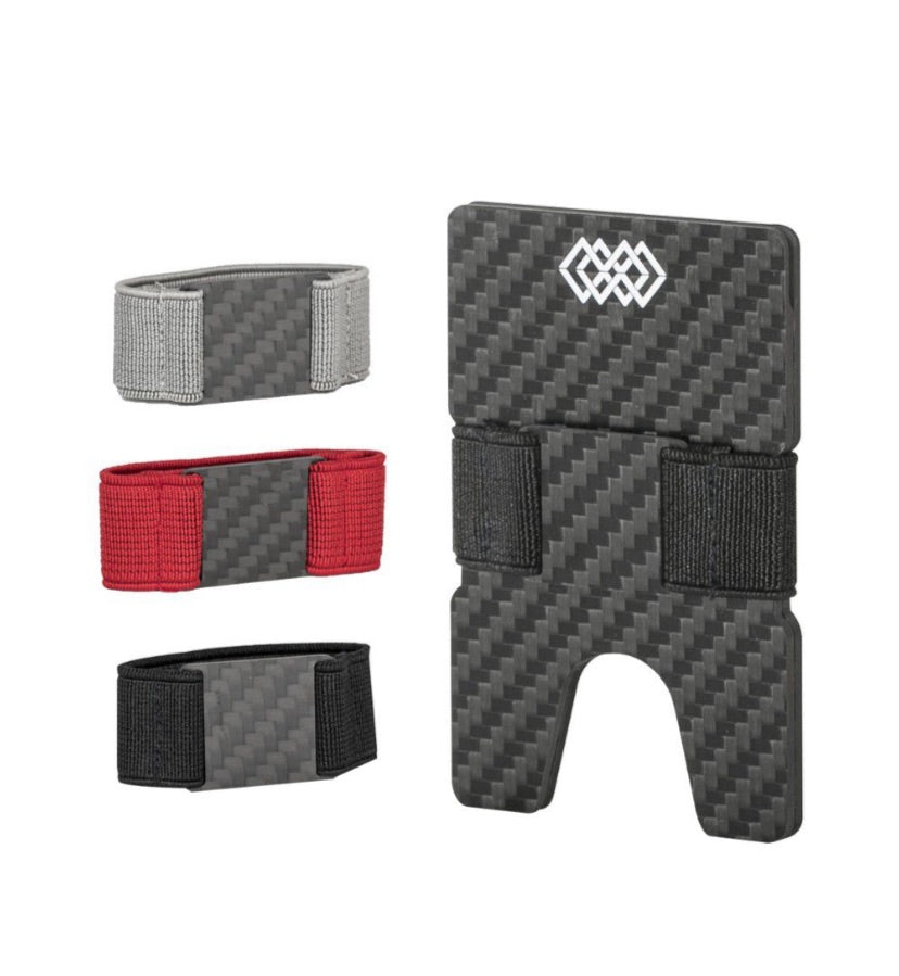 WEAV Slim Carbon Fiber RFID Blocking Stretch Wallet