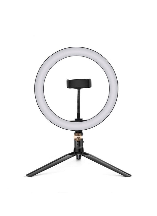 Lumina Desktop 10” Selfie Ring Light With 3 Color Modes