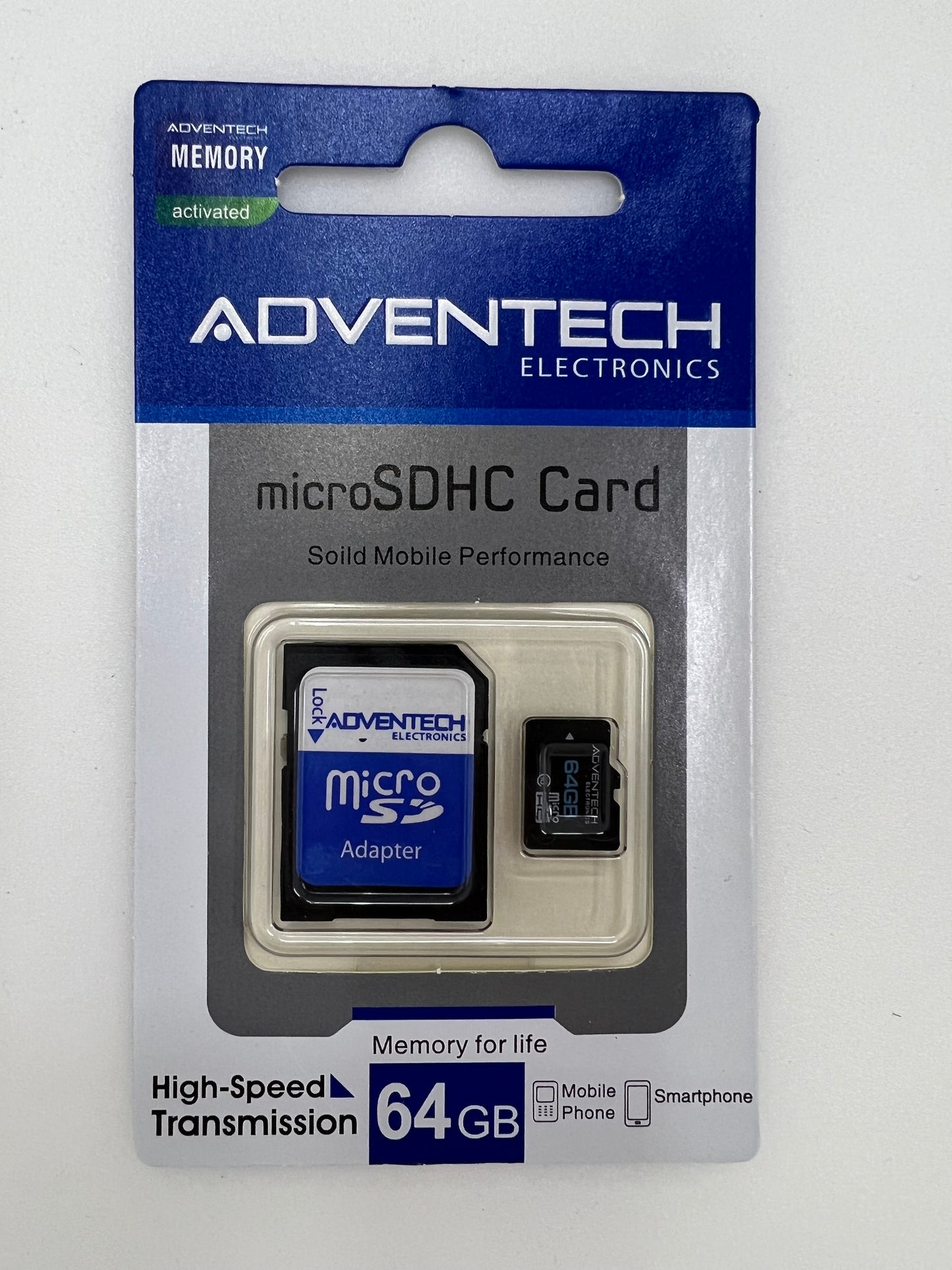 Micro SD Card 64GB with adapter