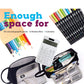 Creative Krafts Large Stationary Organizer Pencil Case