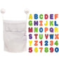 Playful Panda Bath Foam Toys and Mesh Bag Set