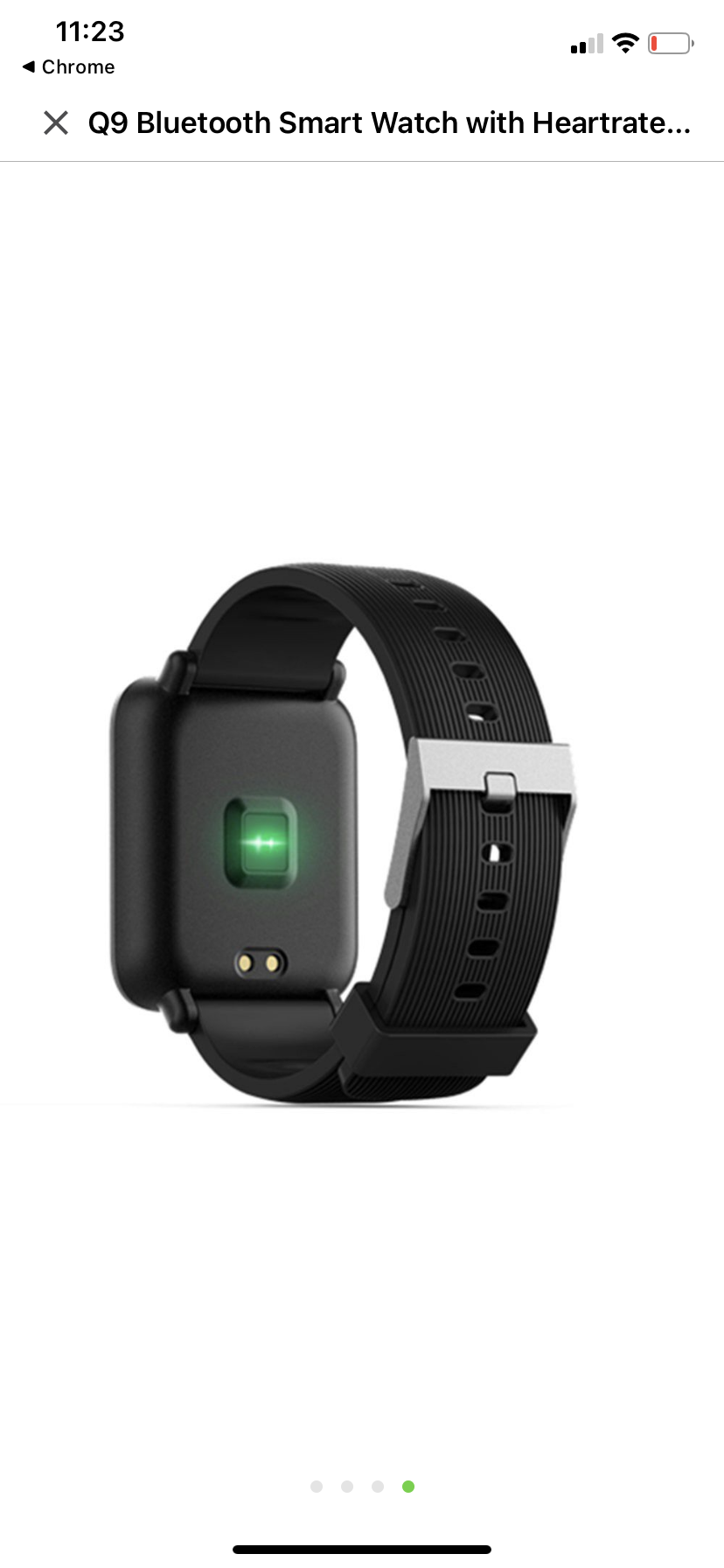 Q9 Bluetooth Smart Watch With heart Rate Monitor