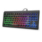 Rii RK104 RGB Wired Gaming Backlit Keyboard