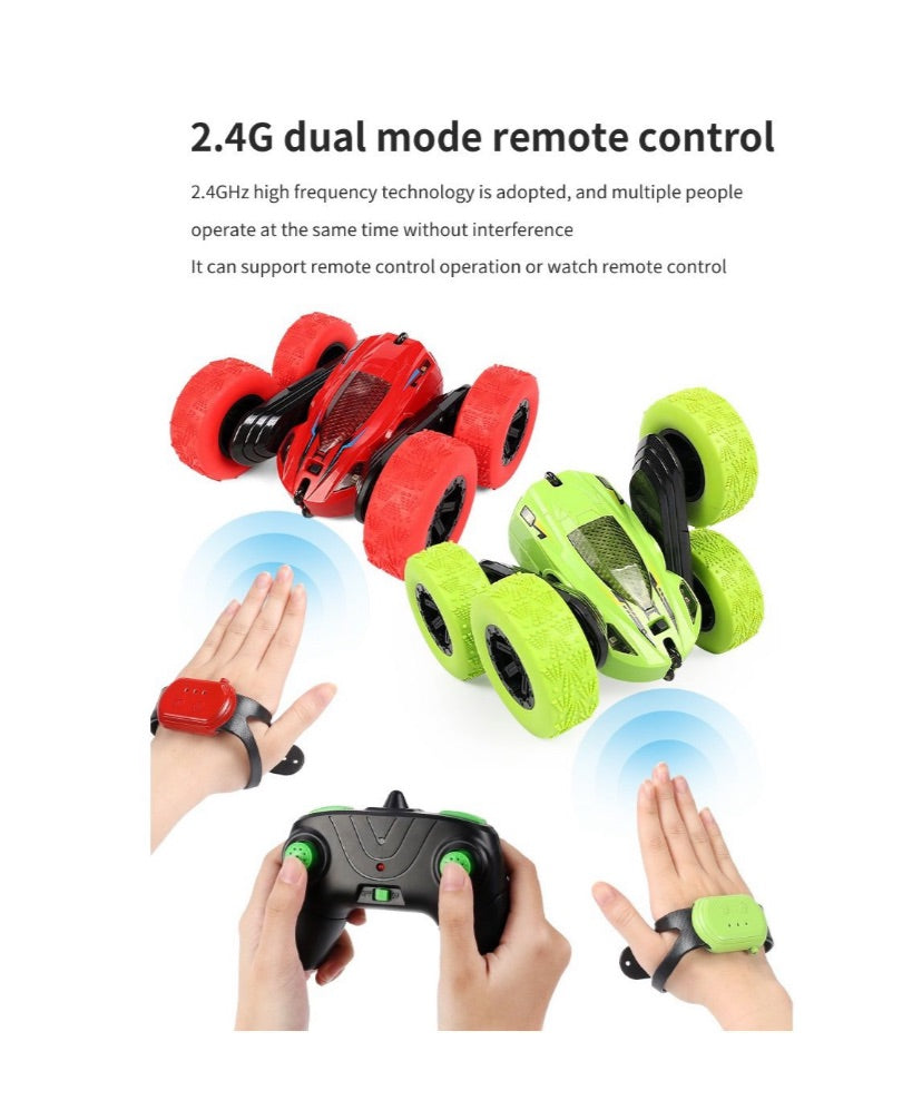 2.4GHz 4WD Hand Gesture Remote Control RC Stunt Car