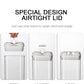 Maisonware 7 Airtight Pantry Food Storage Containers with Easy Lock Lids