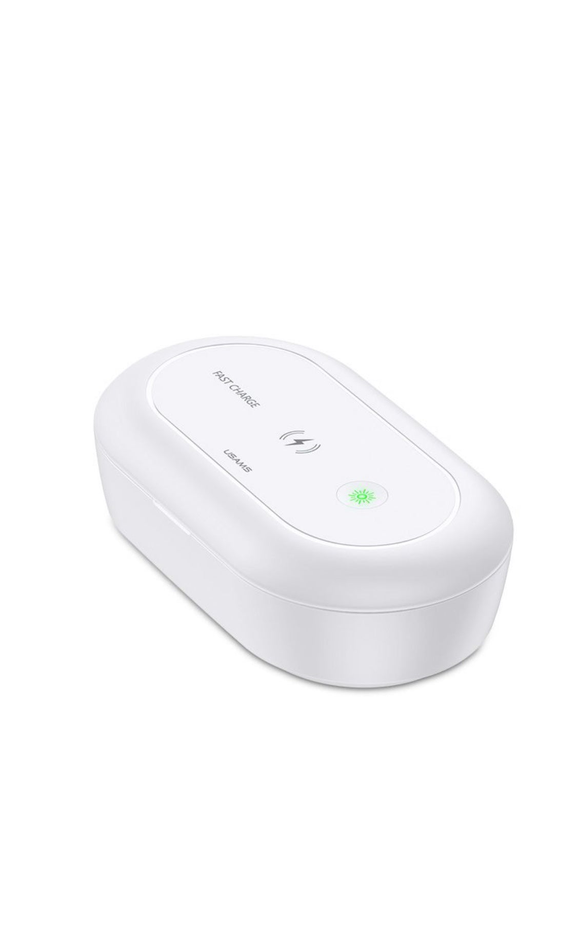 USAMS UV Light Sterilizer Disinfection Box With Wireless Charger