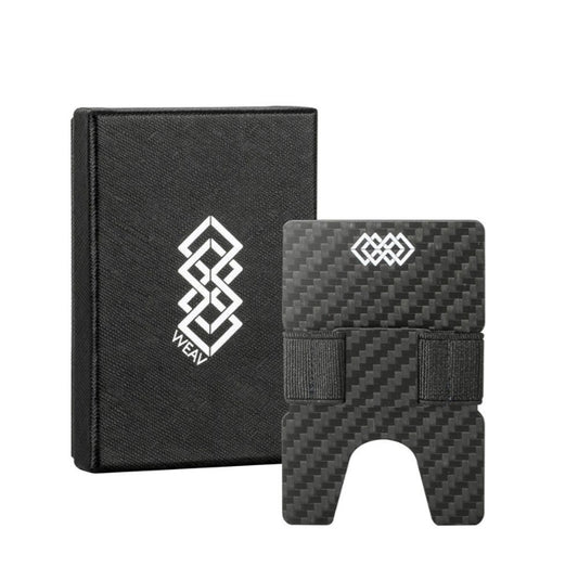 WEAV Slim Carbon Fiber RFID Blocking Stretch Wallet