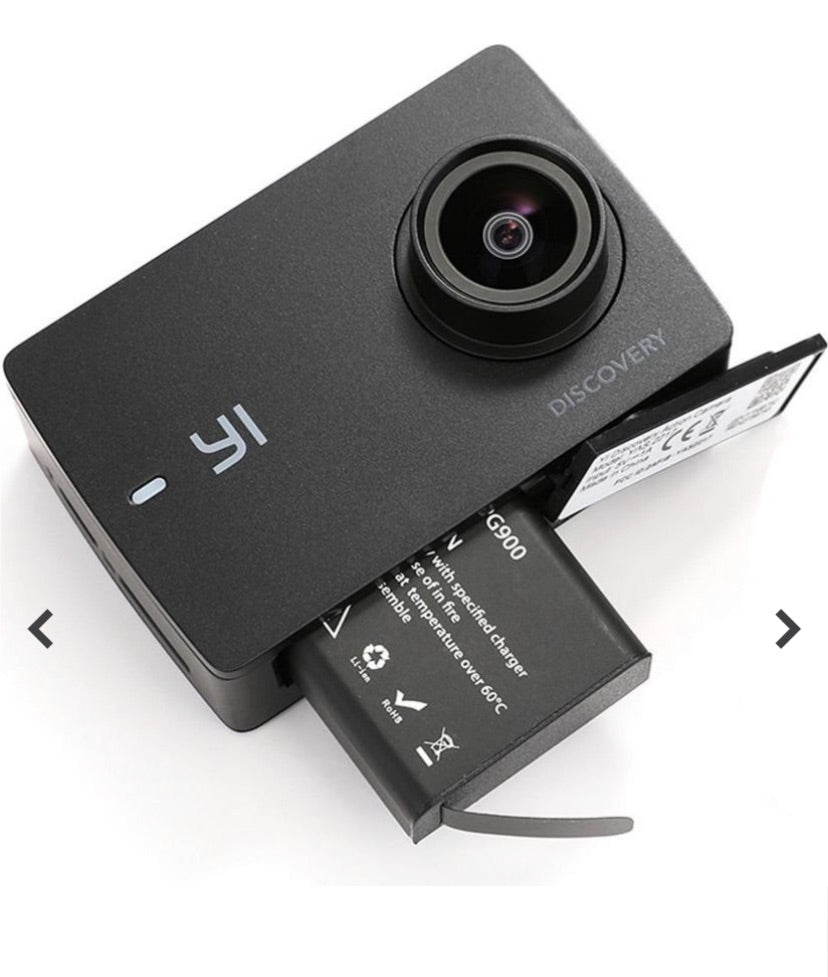 YI 4K Discovery Action Camera with WiFi (Black)