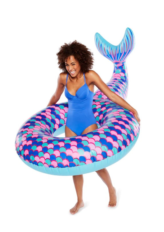 Giant Mermaid Tail Pool Floatie