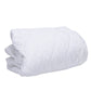 Somnia Waterproof Quilted Fitted Mattress Protector - White