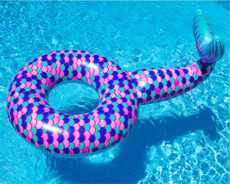 Giant Mermaid Tail Pool Floatie