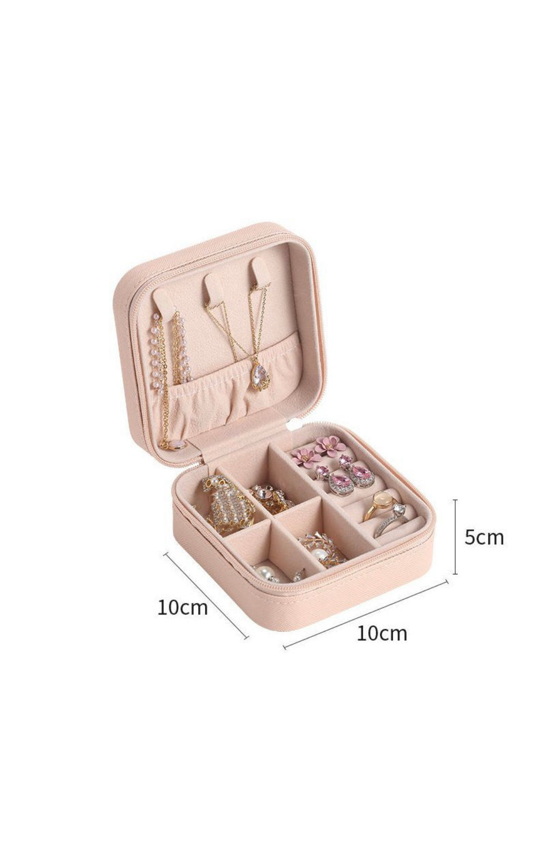 Styleberry Faux Leather Double Layer Jewelery Organiser