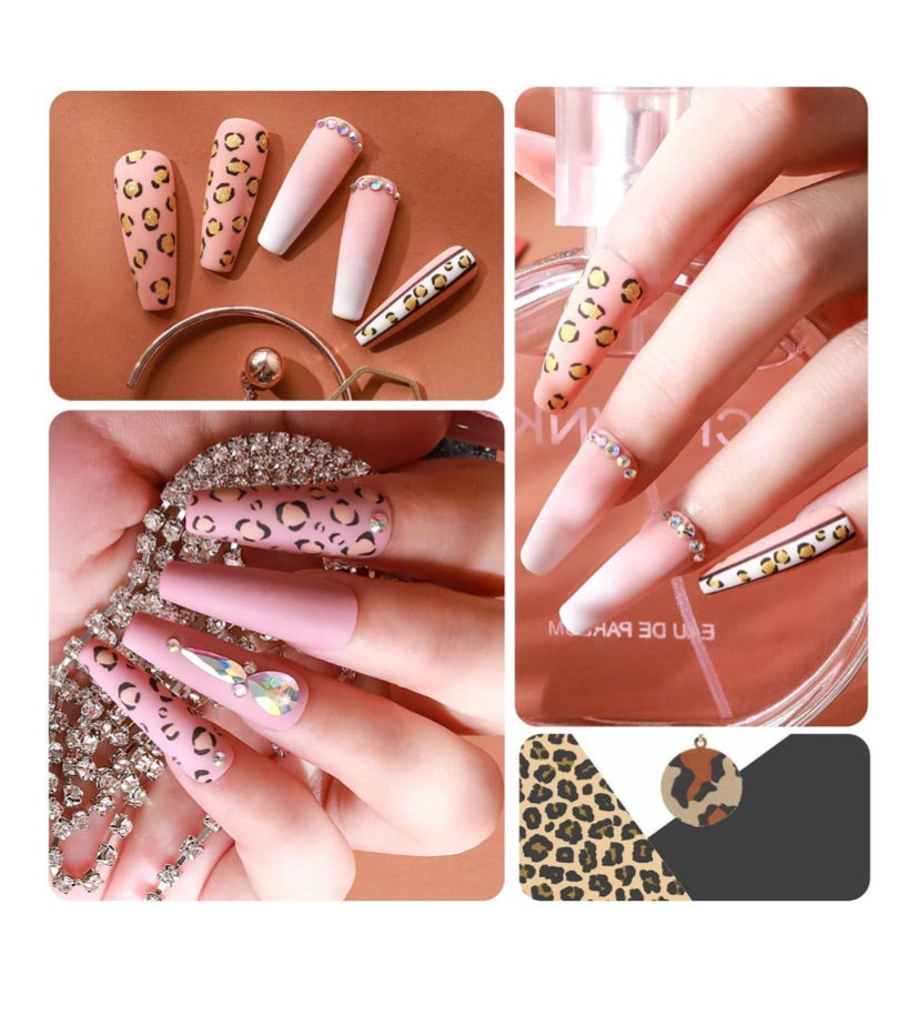 Styleberry Nail Art Gel Polish Set – Leopard Collection