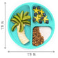 Non Toxic Silicone Suction Plates (Set of 3)