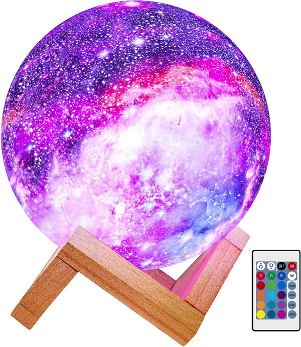 USB Galaxy Moon Lamp ( Remote or Touch)